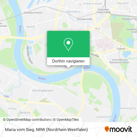 Maria vom Sieg Karte