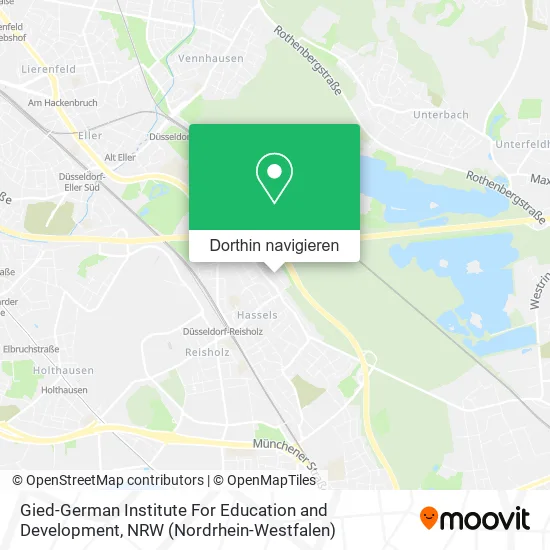 Gied-German Institute For Education and Development Karte