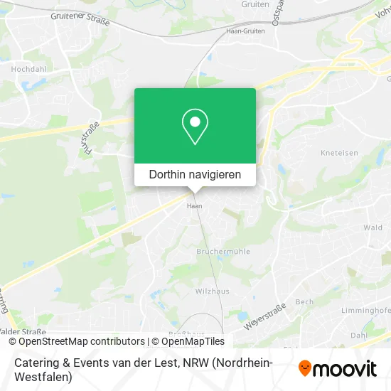 Catering & Events van der Lest Karte