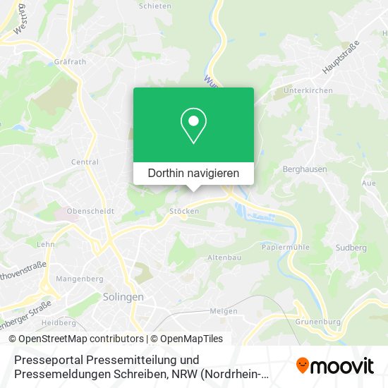 Presseportal Pressemitteilung und Pressemeldungen Schreiben Karte