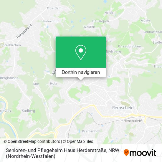 Senioren- und Pflegeheim Haus Herderstraße Karte