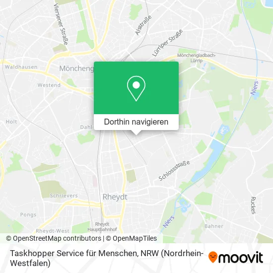 Taskhopper Service für Menschen Karte