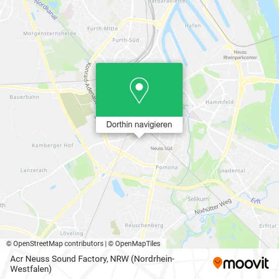 Acr Neuss Sound Factory Karte