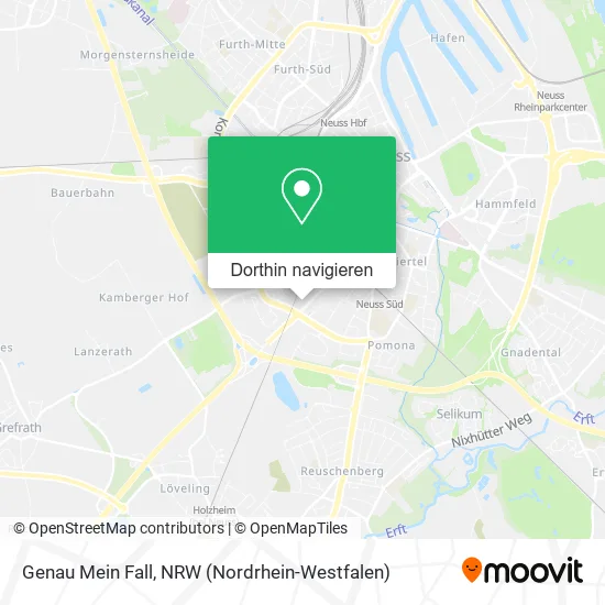 Genau Mein Fall Karte