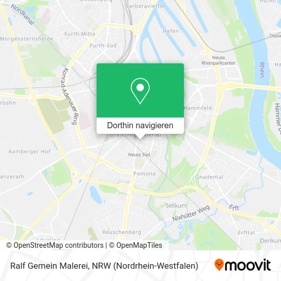 Ralf Gemein Malerei Karte