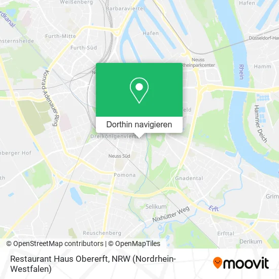 Restaurant Haus Obererft Karte