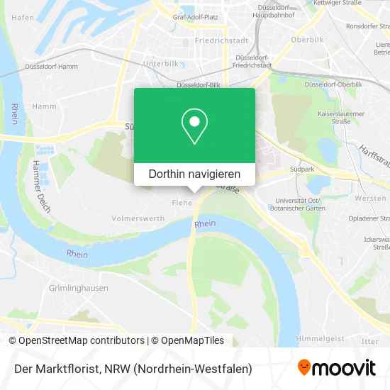 Der Marktflorist Karte