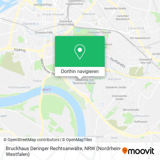 Bruckhaus Deringer Rechtsanwälte Karte