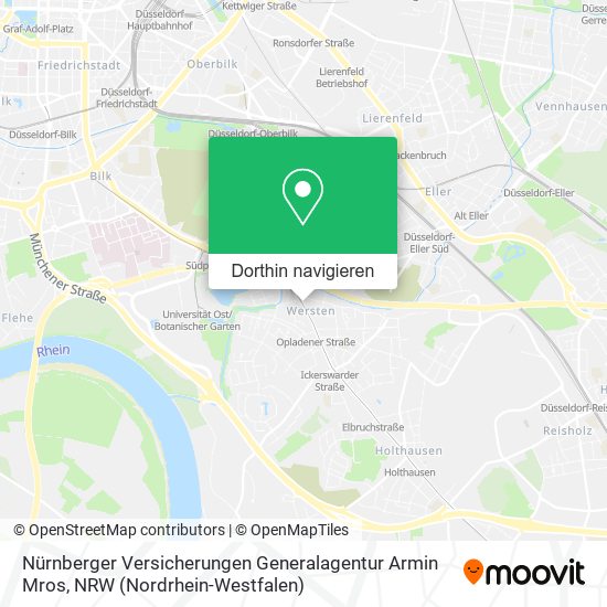 Nürnberger Versicherungen Generalagentur Armin Mros Karte
