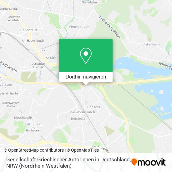 Gesellschaft Griechischer Autorinnen in Deutschland Karte
