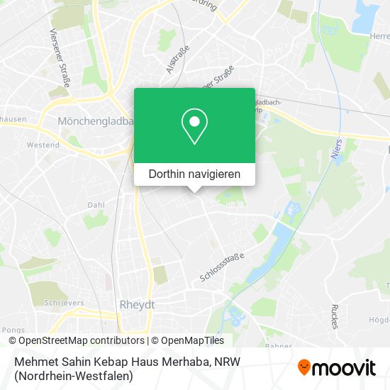 Mehmet Sahin Kebap Haus Merhaba Karte