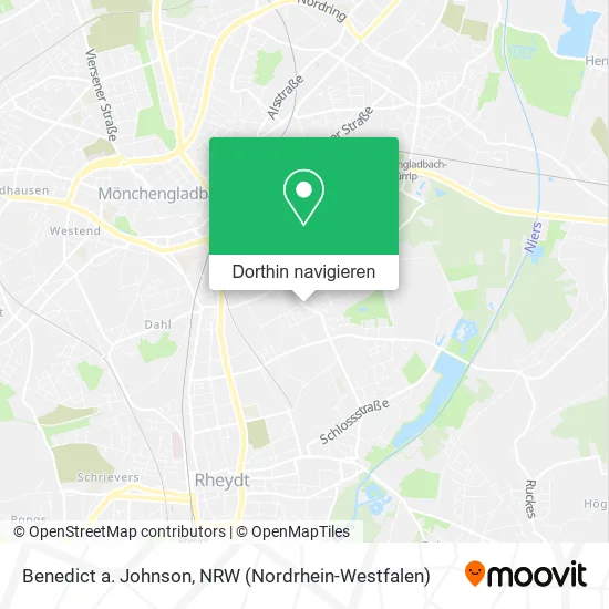 Benedict a. Johnson Karte