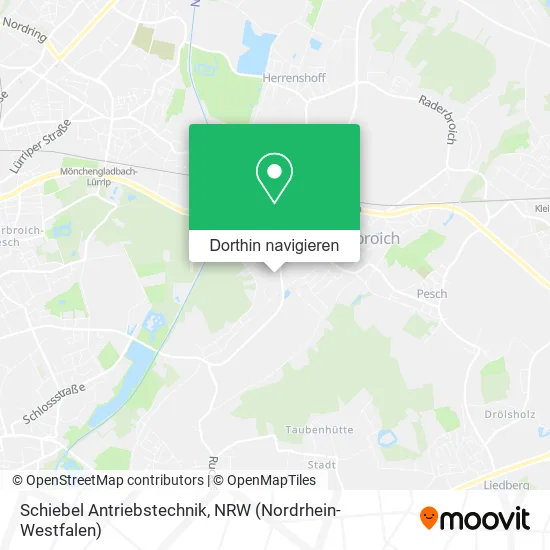 Schiebel Antriebstechnik Karte