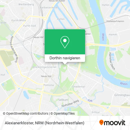 Alexianerkloster Karte