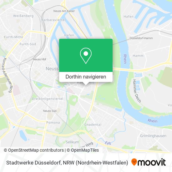 Stadtwerke Düsseldorf Karte