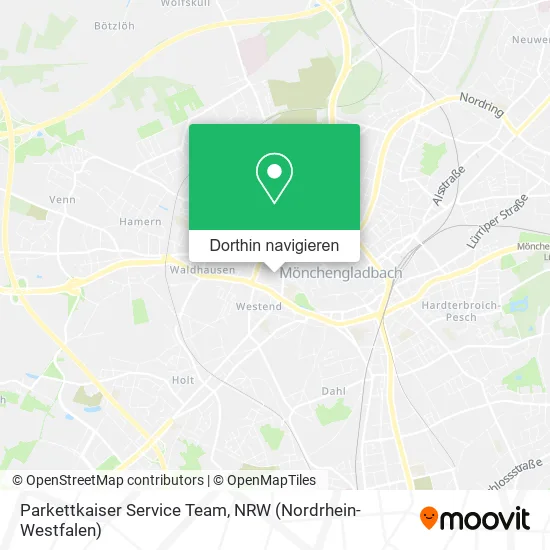 Parkettkaiser Service Team Karte