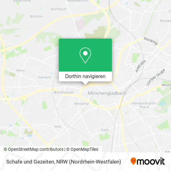 Schafe und Gezeiten Karte