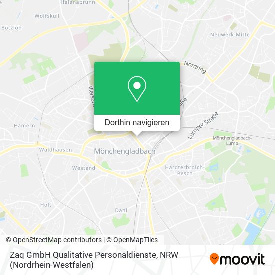 Zaq GmbH Qualitative Personaldienste Karte