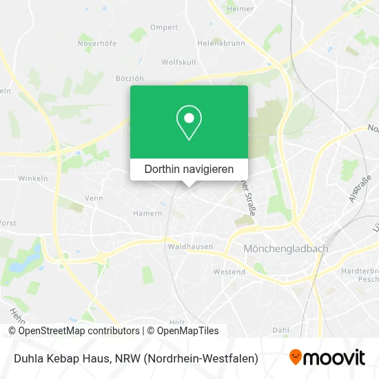 Duhla Kebap Haus Karte