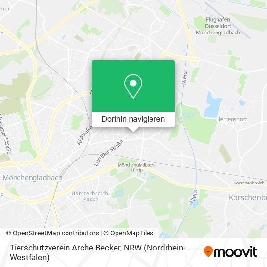 Tierschutzverein Arche Becker Karte