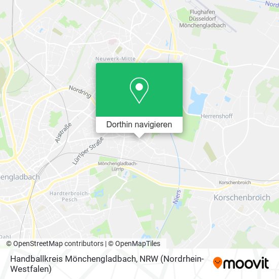 Handballkreis Mönchengladbach Karte