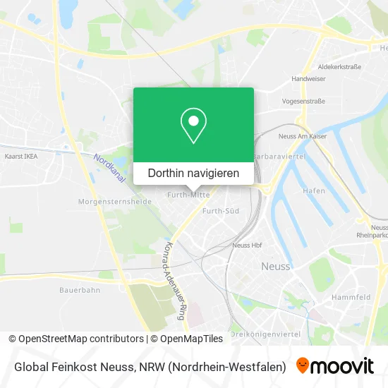 Global Feinkost Neuss Karte