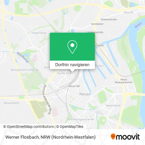 Werner Flosbach Karte