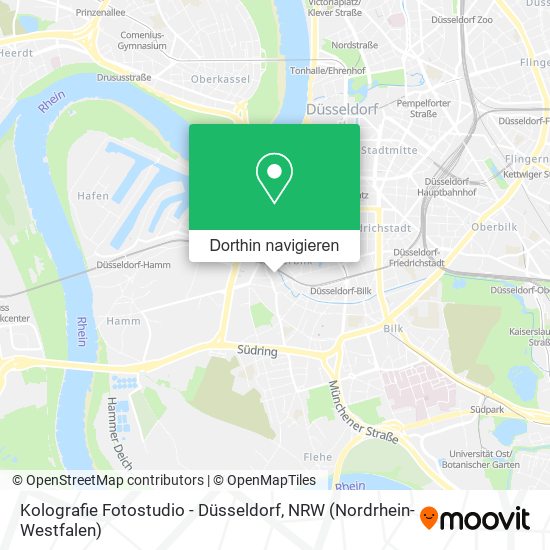 Kolografie Fotostudio - Düsseldorf Karte