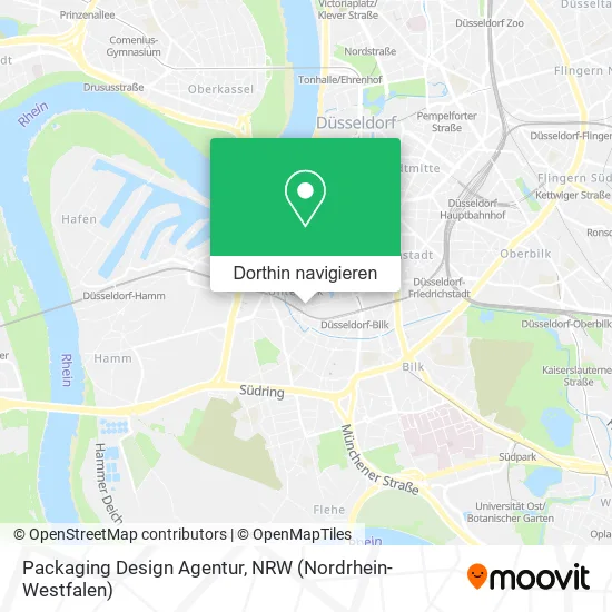 Packaging Design Agentur Karte