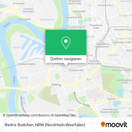 Bedris Budchen Karte