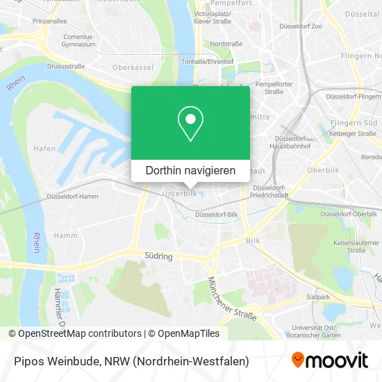 Pipos Weinbude Karte