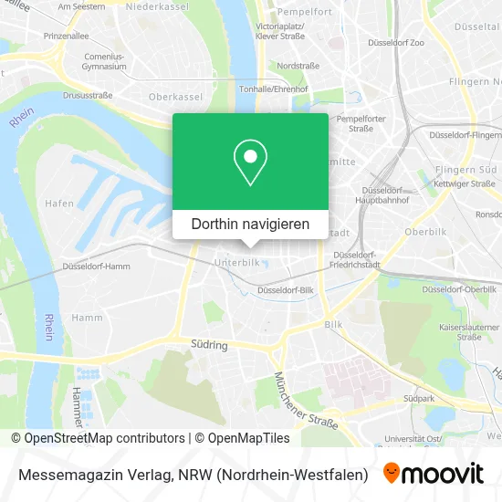 Messemagazin Verlag Karte