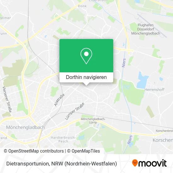 Dietransportunion Karte