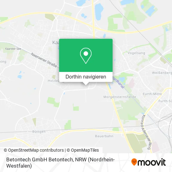 Betontech GmbH Betontech Karte