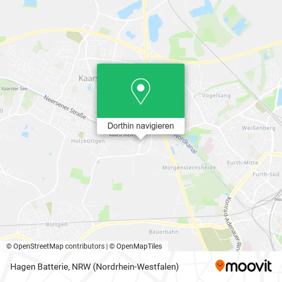 Hagen Batterie Karte