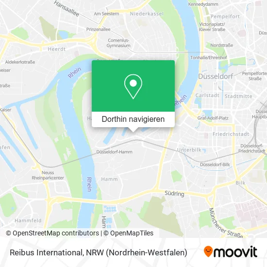 Reibus International Karte