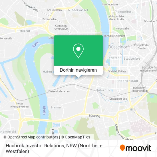 Haubrok Investor Relations Karte