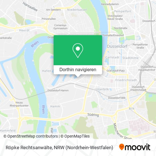 Röpke Rechtsanwälte Karte