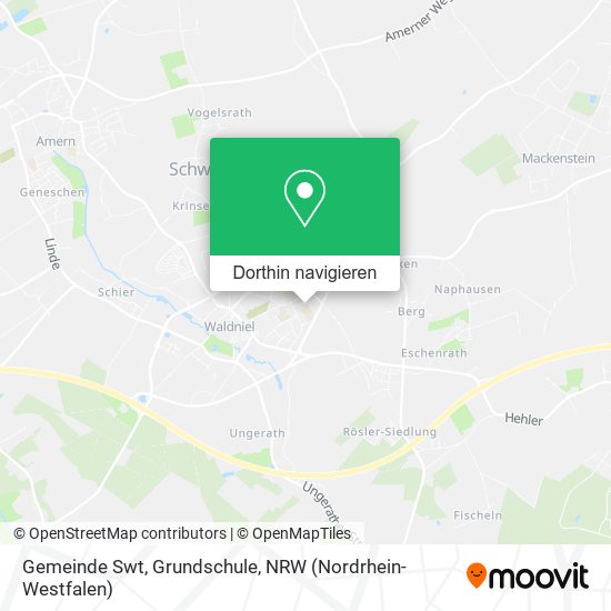 Gemeinde Swt, Grundschule Karte