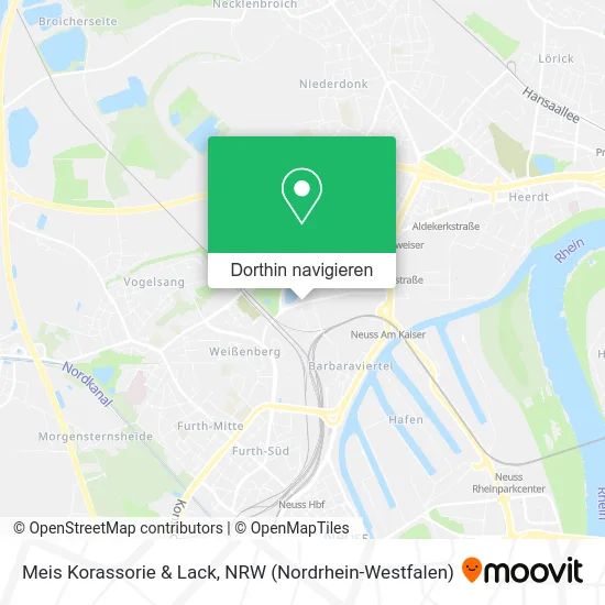 Meis Korassorie & Lack Karte