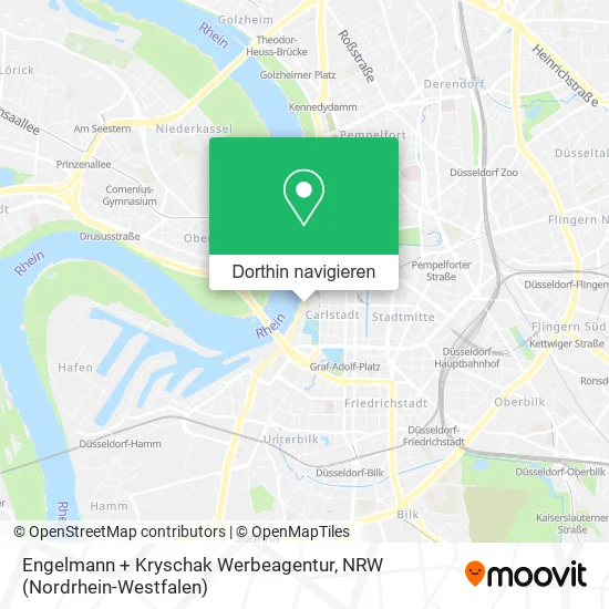 Engelmann + Kryschak Werbeagentur Karte