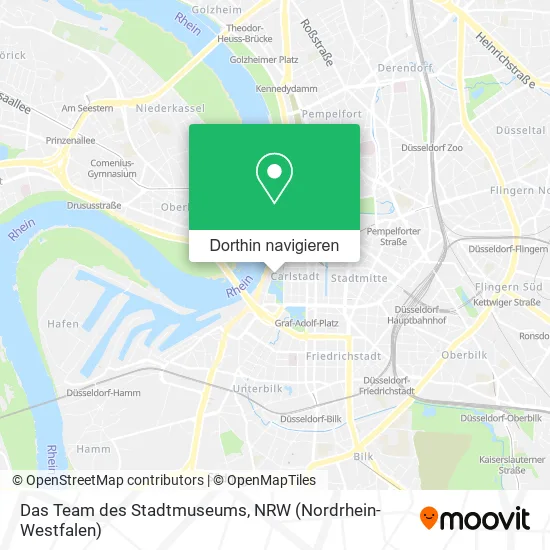 Das Team des Stadtmuseums Karte