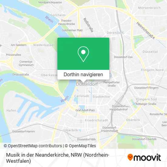 Musik in der Neanderkirche Karte