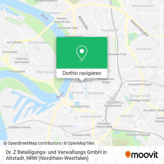 Dr. Z Beteiligungs- und Verwaltungs GmbH in Altstadt Karte