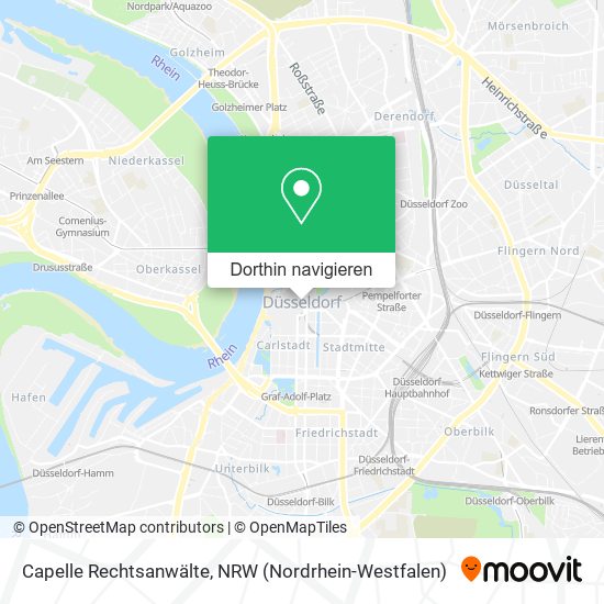 Capelle Rechtsanwälte Karte