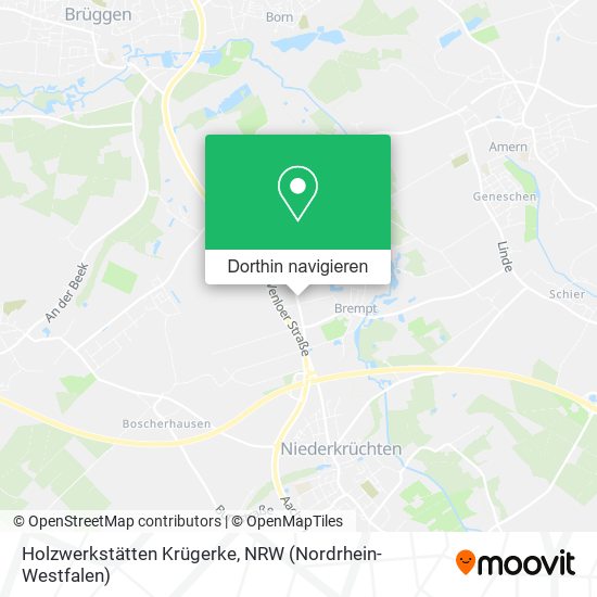 Holzwerkstätten Krügerke Karte