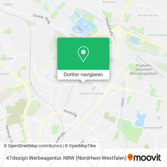 47design Werbeagentur Karte