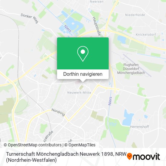Turnerschaft Mönchengladbach Neuwerk 1898 Karte