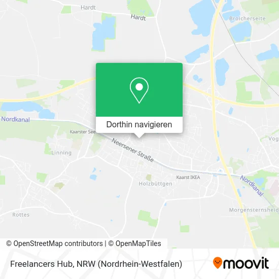 Freelancers Hub Karte