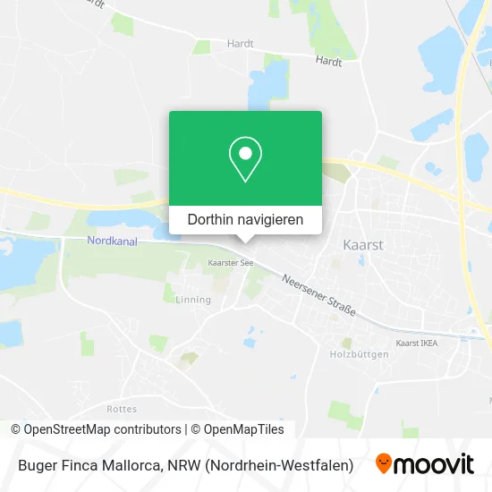 Buger Finca Mallorca Karte